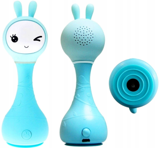 Hrkálka, chrastítko - Alila Bunny Interactive Hrkálky Player