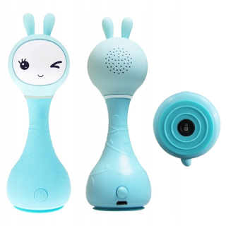 Hrkálka, chrastítko - ALILO RABBIT SMARTY BUNNY INTERACTIVE HUDBA B