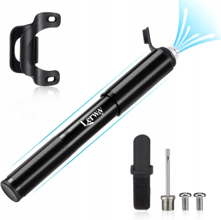 Ručná pumpa ALUMINIUM BICYCLE PUMP čierna