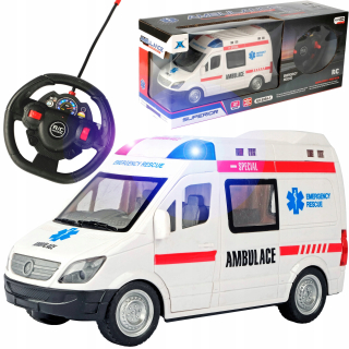 Ambulancia Riadené ambulancie svetla AUTO RC