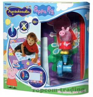 Vodná podložka - AquaDoodle Large Water Mat Pig Peppa Stempel XL