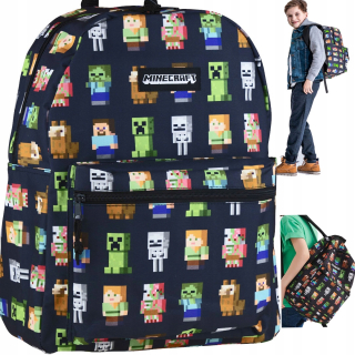 Astra Backpack School School Bag Minecraft Original