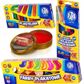 Astra Creative set Umelecké Plasticine Cars