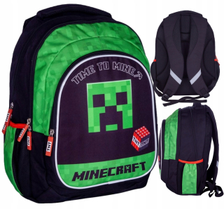 MINECRAFT SCHOOL BACKPACK ORIGINAL CREEPER 2022