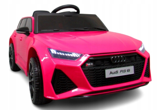 Auto Audi ružové