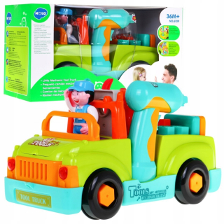 Náradie pre deti - Auto uložilo malú DIY kazetu