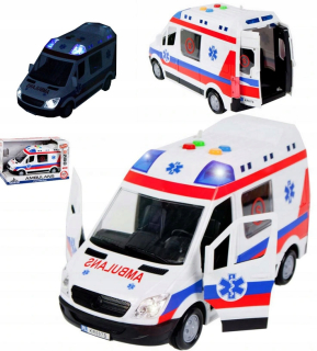 Auto Ambulancia Ambulancia Svetlo Sound PL