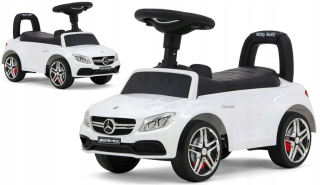Detska chodúľka, chodítko - Auto Vehicle Rider Mercedes-AMG C63 Coupe White S