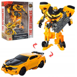 Akčná figúrka, postavička - Auto Robot Transformácia Bumblebee 2in1 Autor Farby
