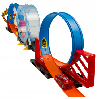 Automatická pretekárska dráha Tri Triple Loop Loops