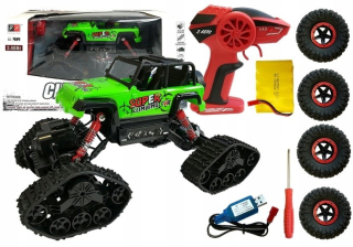 Auto na diaľkové ovládanie - Automatické Diaľkovo ovládané R / C Pilotné Jeep poľa 4x4
