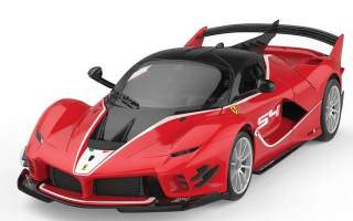 Auto na diaľkové ovládanie - Auto Controlled Ferrari na skladanie 1:18 RASTAR