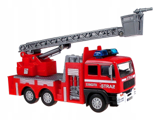 Hasičské auto - Auto brigády Fire s poľským Metal dialógu