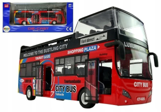 Bunk autobus so zvukovými otváracími dverami 1:32