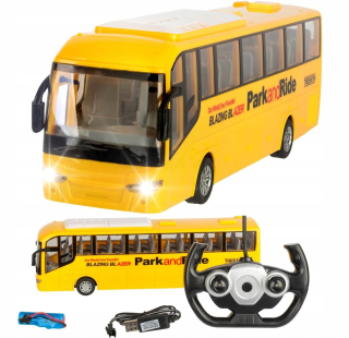 Auto na diaľkové ovládanie - Autobus Controlled Bus Bus Remote USB batéria
