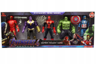 Akčná figúrka, postavička - Avengers figúry Ironman 5 ks
