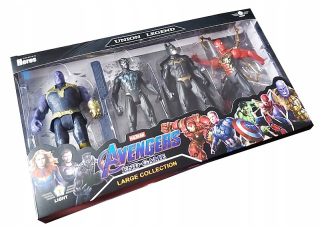 Akčná figúrka, postavička - Avengers figúrky set 4 ks Spider Thanos