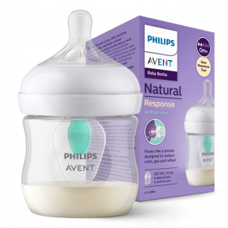 Philips Avent AirFree Fľaša SCY670/01 s antikolikovým krytom 125 ml