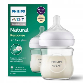 Philips Avent SCY930/01 Fľaša z prírodného skla 120 ml