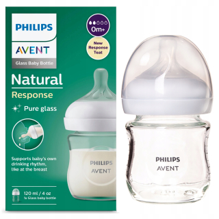 Philips Avent SCY930/01 Fľaša z prírodného skla 120 ml