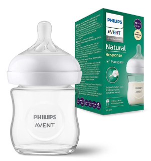 Philips Avent SCY930/01 Fľaša z prírodného skla 120 ml