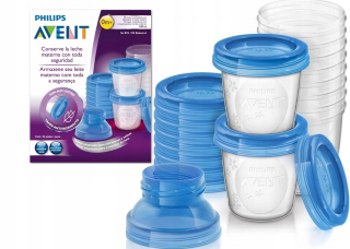 Philips Avent nádoba na mlieko 180 ml 10 ks.