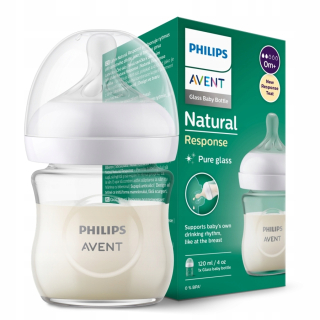 Philips Avent SCY930/01 Fľaša z prírodného skla 120 ml
