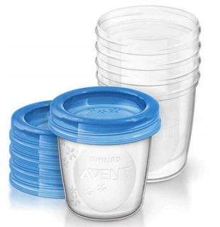 Philips Avent nádoba na mlieko 180 ml 5 ks.