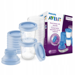 Philips Avent nádoba na mlieko 180 ml 10 ks.