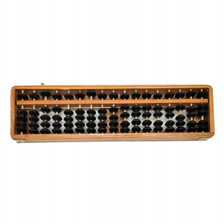 Čínske vintage 17-miestne počítadlo Abacus