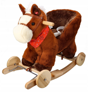 Hojdací koník - Adamtoys Konik Rocking Konik s pásovým pásom