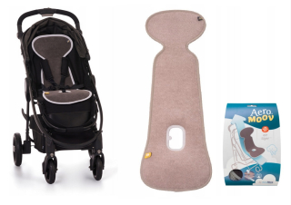 AeroSleep Protipotiaca vložka do kočíka Sand