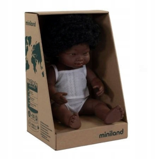 Španielska bábika - Africká DS 38 cm - Bábika Little Girl africký