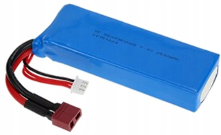 Auto na diaľkové ovládanie - Dobíjacie batérie WL hračky Land Buster 1500mAh 7,4