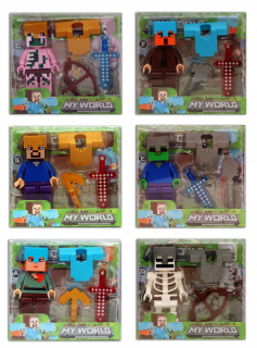 Herná figúrka - Alex Steve Zombie Pigman