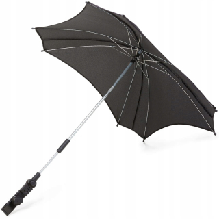 Dáždnik na kočík Anex, 80 cm, čierny
