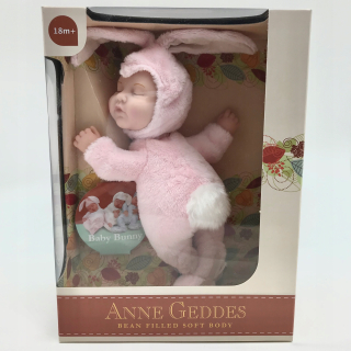 Bábika - Zajačik Anne Geddes DOLL Baby zajačik 23cm