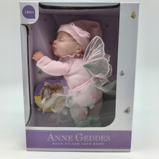 Bábika - Anne Geddes bábika Dojčenská Butterfly 23cm
