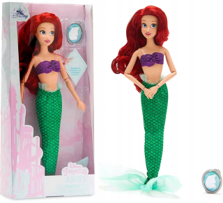 Bábika princezná - Arielka Mermaid Disney Store pre bábiky 30cm Ariel 24h