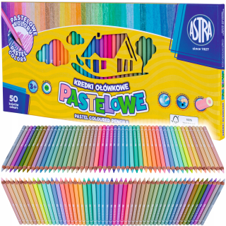 Astra pastelky ceruzkové 50 ks.