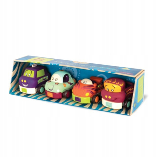 Mäkké auto s b.toys 4 ks