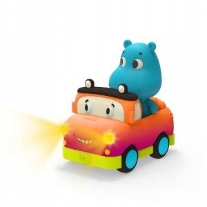 Autíčko pre deti - Auto s osobnými Hipcio Sunny & Muddy B.Toys