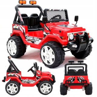 LEANToys Car Black, Red