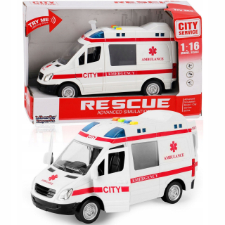 Auto ambulancie ambulancie účinky hra svieti