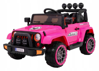 Super-Toys Ružové auto