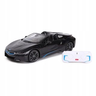 Auto na diaľkové ovládanie - Auto R / C BMW i8 Roadster RAstar 1:12 Black 4675