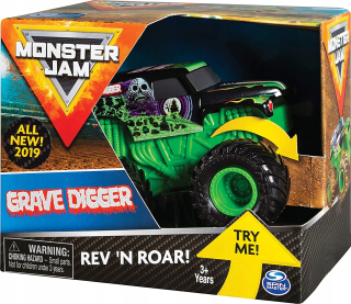 Autíčka zostava - Auto Track Walking Pneumatiky Grave Digger monštier Jam