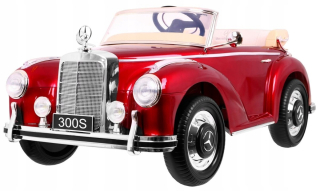 Detské elektrické autíčko - Auto na batériu Mercedes Benz 300S RETRO