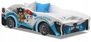 Posteľ AJKmeble CARS 160 80 x 160 cm viacfarebná