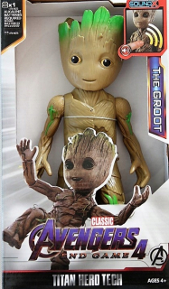 Akčná figúrka, postavička - Avengers figúrka Groot Sound Light asi 27cm